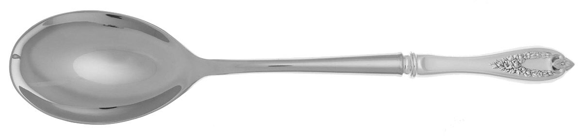 Old Colony (Silverplate, 1911) Dressing Spoon with Stainless Bowl HC by International Silver-1
