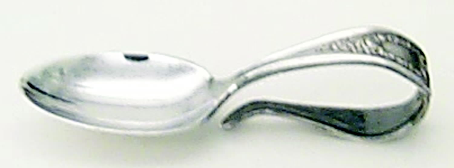 Old Colony (Silverplate, 1911) Curved Handle Baby Spoon by International Silver-1