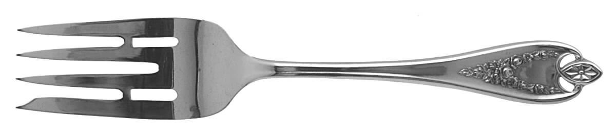 Old Colony (Silverplate, 1911) Dessert Fork by International Silver-1