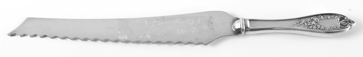 Old Colony (Silverplate, 1911) Bread Knife with Stainless Blade by International Silver-1
