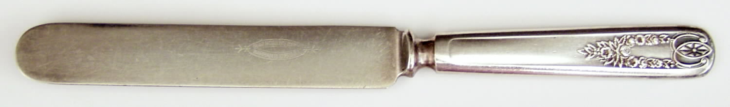 Old Colony (Silverplate, 1911) Blunt Solid Knife by International Silver-1
