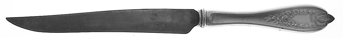 Old Colony (Silverplate, 1911) Small Steak Carving Knife with Stainless Blade by International Silver-1