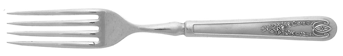 Old Colony (Silverplate, 1911) Indented Solid Handled Fork by International Silver-1