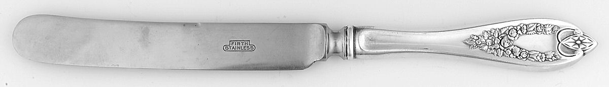 Old Colony (Silverplate, 1911) Old French Hollow Knife with Bolster by International Silver-1