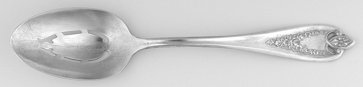 Old Colony (Silverplate, 1911) Pierced Tablespoon (Serving Spoon) by International Silver-1