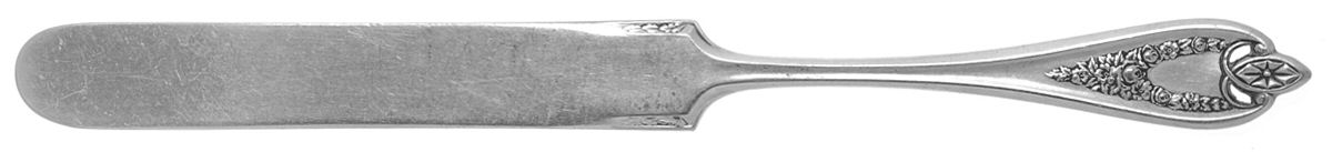 Old Colony (Silverplate, 1911) Youth Knife, Solid Piece by International Silver-1