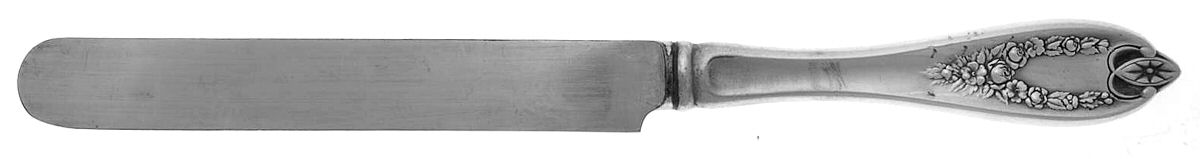 Old Colony (Silverplate, 1911) Blunt Hollow Knife by International Silver-1