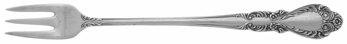 Old Charleston (Sterling, 1951) Cocktail/Seafood Fork by International Silver-1