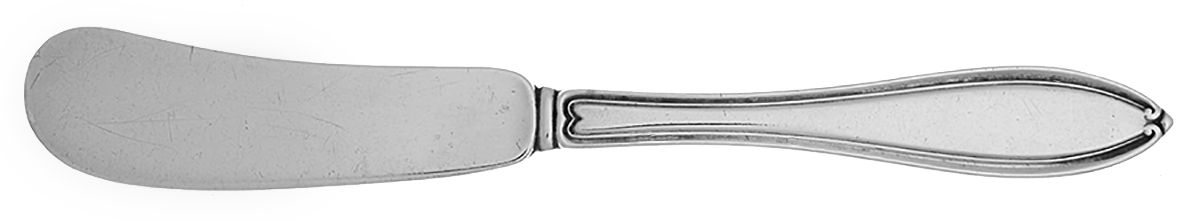 Old English (Sterling, 1917) Small Flat Handled Butter Spreader by International Silver-1