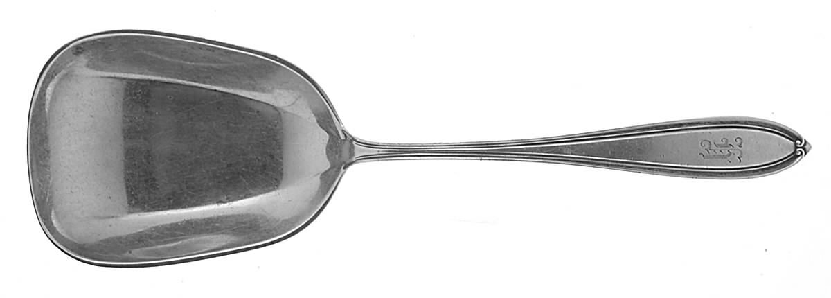 Old English (Sterling, 1917) Large Solid Berry/Casserole Spoon by International Silver-1