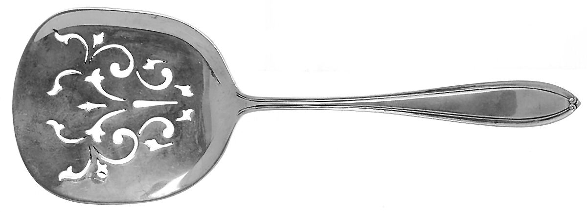 Old English (Sterling, 1917) Tomato Server, Solid Piece by International Silver-1