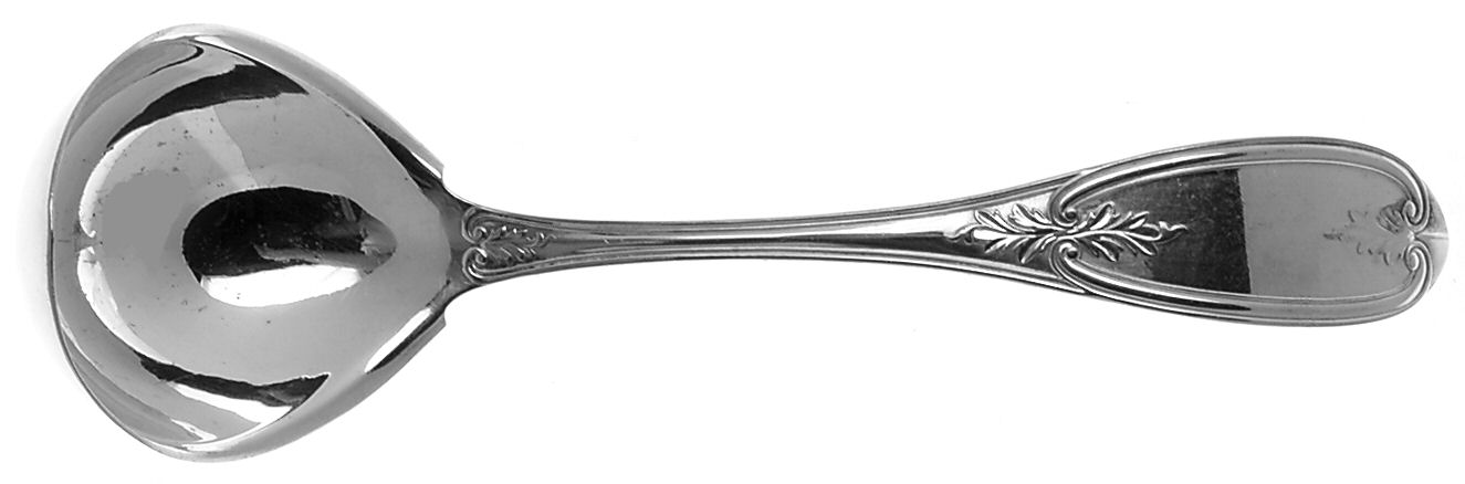 Olive (Silverplate, 1848) Solid Gravy Ladle by International Silver-1