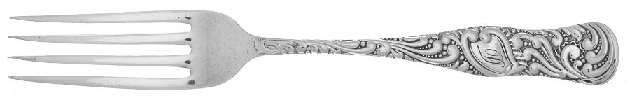 Opal (Silverplate, 1890) Monogram Fork by International Silver-1