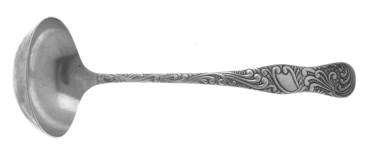 Opal (Silverplate, 1890) Solid Soup Ladle by International Silver-1