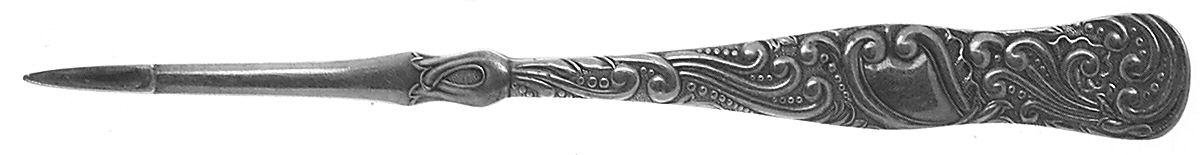 Opal (Silverplate, 1890) Solid Nut Pick by International Silver-1