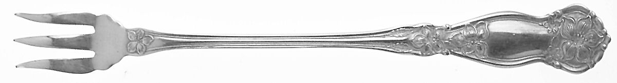 Orange Blossom (Silverplate, 1910) Oyster Fork by International Silver-1