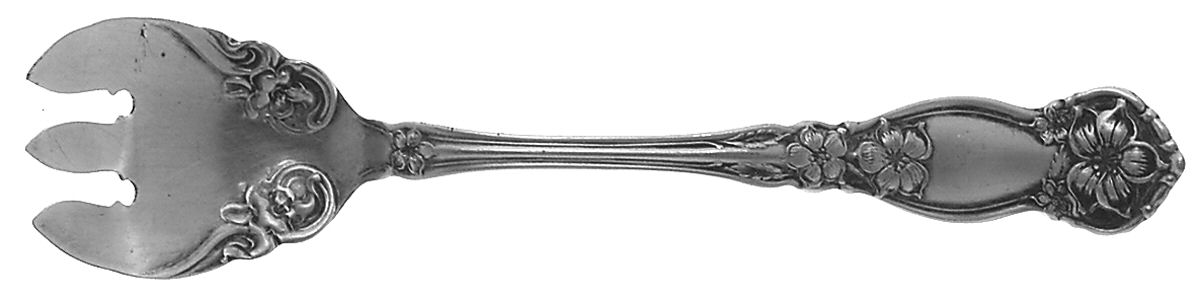 Orange Blossom (Silverplate, 1910) Ice Cream Fork by International Silver-1