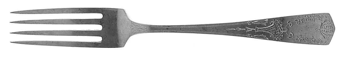 Orange Blossom (Sterling, 1924) Fork by International Silver-1