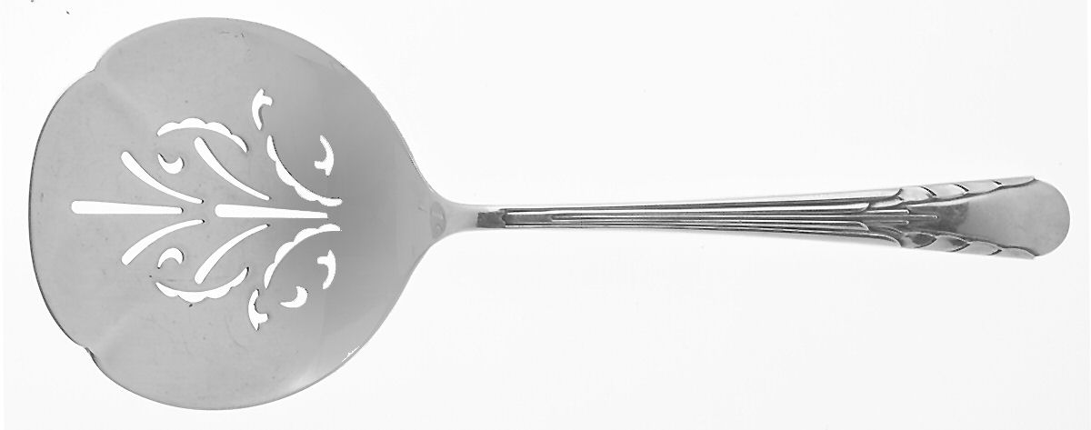 Orchid (Sterling, 1929-1930) Large Cucumber Server by International Silver-1