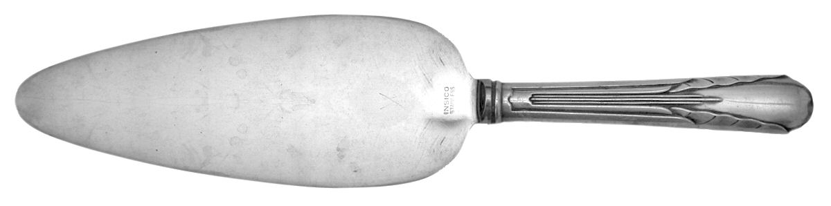 Orchid (Sterling, 1929-1930) Pie Server with Stainless Blade by International Silver-1