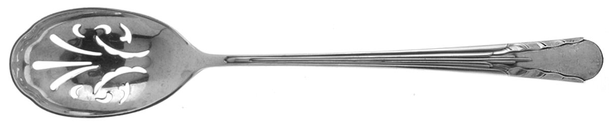 Orchid (Sterling, 1929-1930) Relish Spoon by International Silver-1