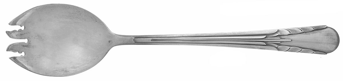 Orchid (Sterling, 1929-1930) Ice Cream Fork by International Silver-1