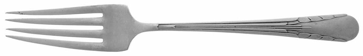 Orchid (Sterling, 1929-1930) Solid Youth Tea Fork by International Silver-1