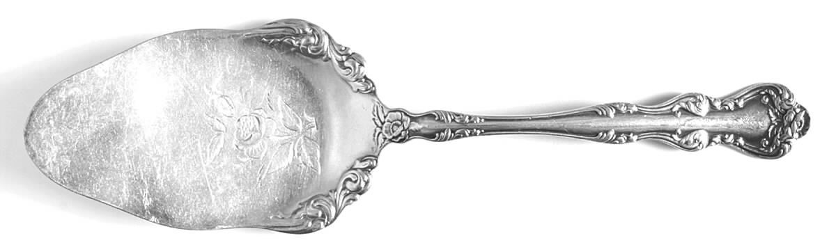 Orient-Venice (Silverplate, 1904) Large Solid Pie Knife by International Silver-1