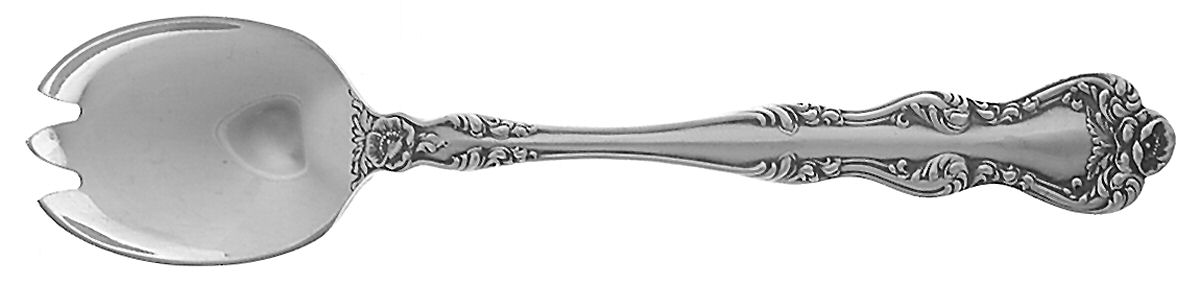 Orient-Venice (Silverplate, 1904) Ice Cream Fork by International Silver-1