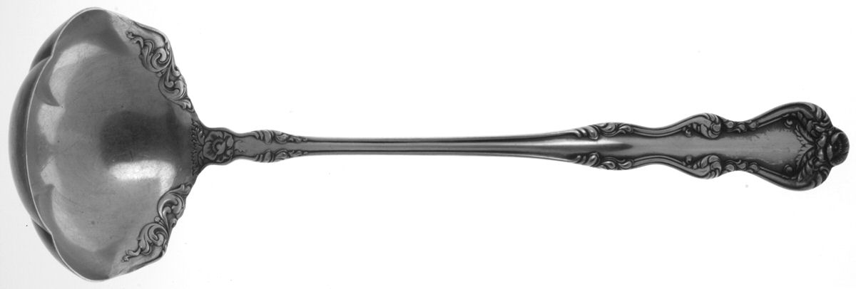 Orient-Venice (Silverplate, 1904) Oyster Ladle Solid Piece by International Silver-1