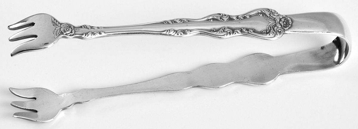 Orient-Venice (Silverplate, 1904) Sugar Tongs by International Silver-1