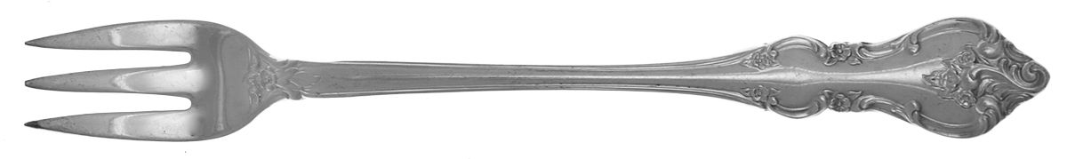 Orleans (Silverplate 1964) Cocktail/Seafood Fork by International Silver-1