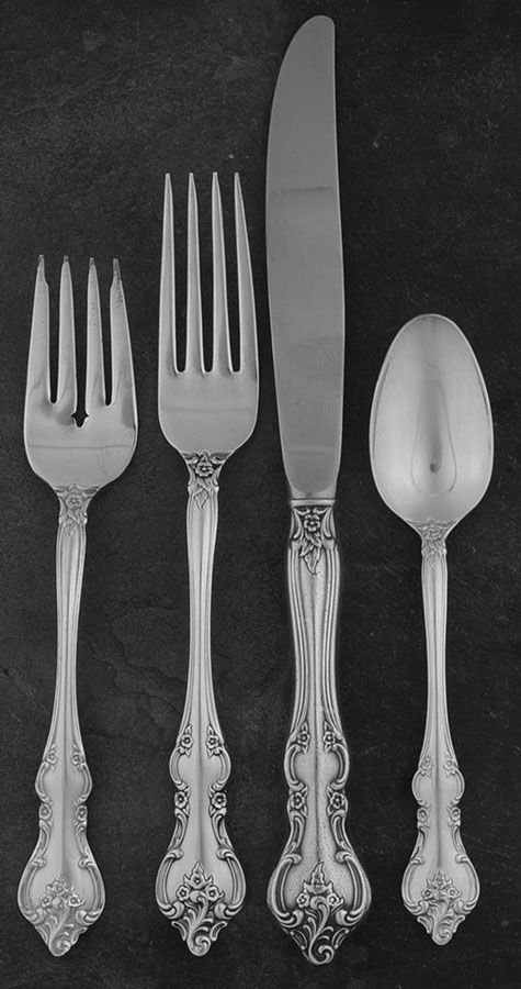 Orleans (Silverplate 1964) 32 Piece Estate Set by International Silver-1