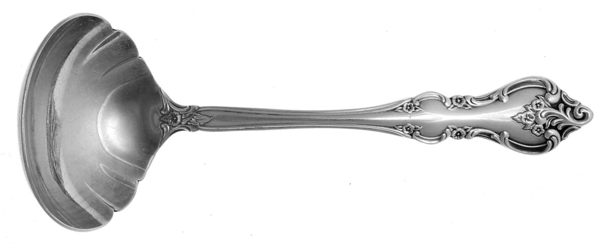 Orleans (Silverplate 1964) Solid Gravy Ladle by International Silver-1