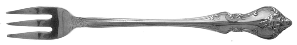 Orleans (Silverplate 1964) Cocktail/Seafood Fork by International Silver-1
