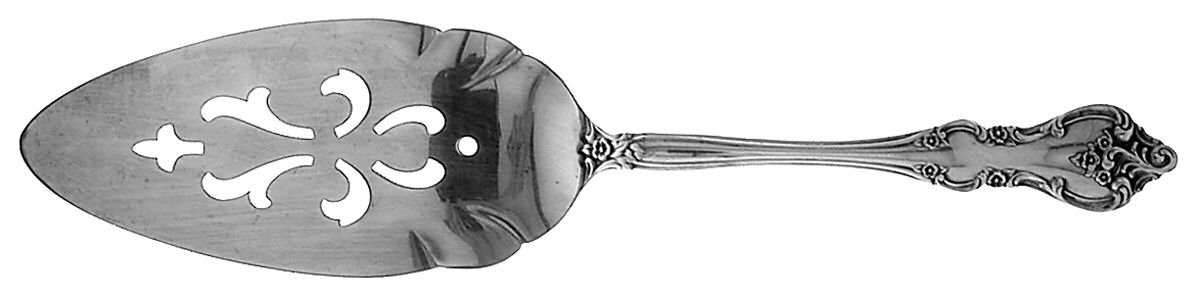Orleans (Silverplate 1964) Solid Pierced Pie Server by International Silver-1