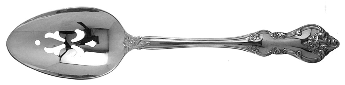 Orleans (Silverplate 1964) Pierced Tablespoon (Serving Spoon) by International Silver-1