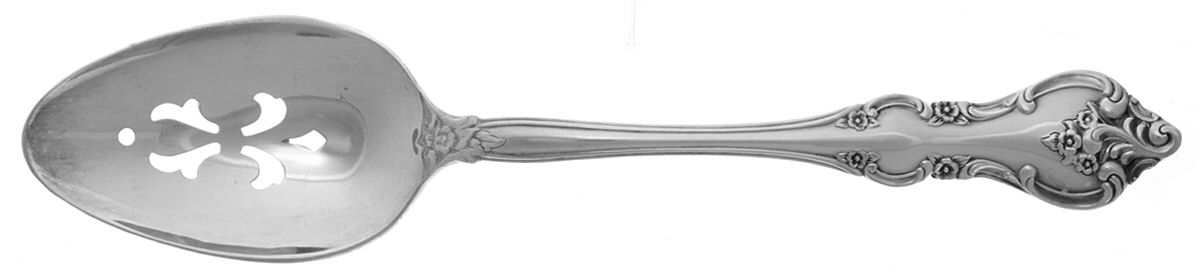 Orleans (Silverplate 1964) Pierced Tablespoon (Serving Spoon) by International Silver-1