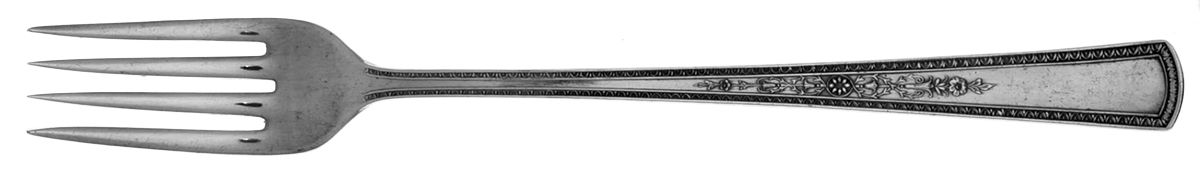 Orleans (Silverplate, 1927) Grille Fork (Viande) by International Silver-1
