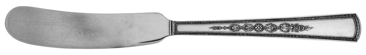Orleans (Silverplate, 1927) Flat Handle Butter Spreader by International Silver-1