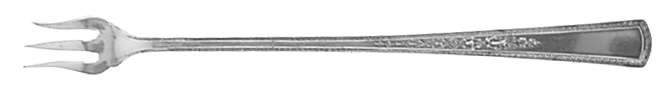Orleans (Silverplate, 1927) Cocktail/Seafood Fork by International Silver-1