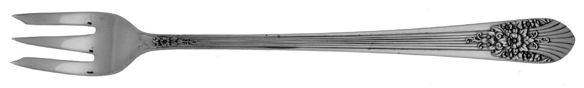 Orleans (Sterling, 1936) Cocktail/Seafood Fork by International Silver-1