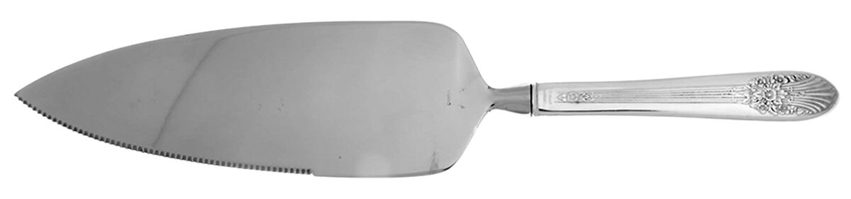 Orleans (Sterling, 1936) Pie Server with Serrated Stainless Blade HC by International Silver-1