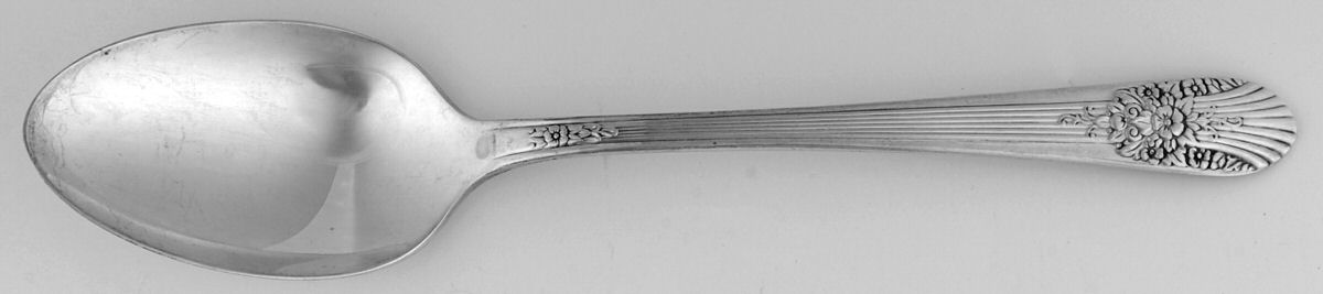 Orleans (Sterling, 1936) Dessert/Oval Soup Spoon by International Silver-1
