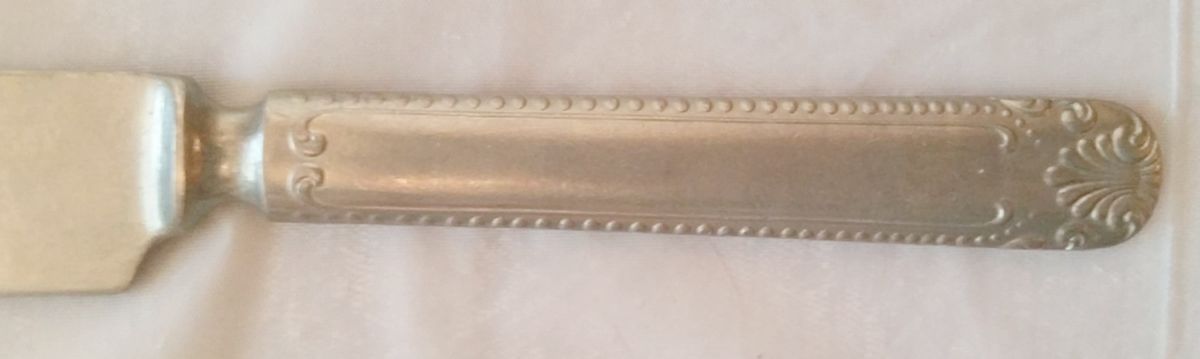 Orleans (Silverplate, 1901) Blunt Solid Knife by International Silver-1