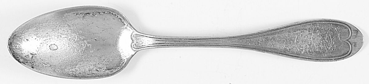 Oval (Silverplate, 1855) Tablespoon (Serving Spoon) by International Silver-1