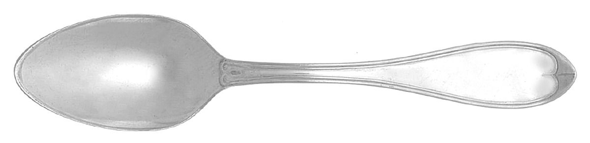 Oval Thread (Silverplate, 1874) Teaspoon by International Silver-1