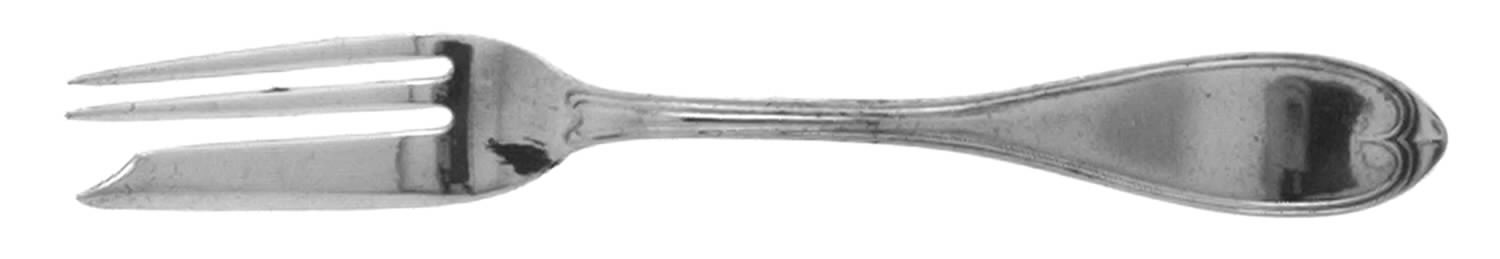 Oval Thread (Silverplate, 1874) Pastry Fork by International Silver-1
