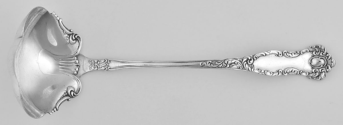 Oxford (Silverplate, 1901) Oyster Ladle Solid Piece by International Silver-1