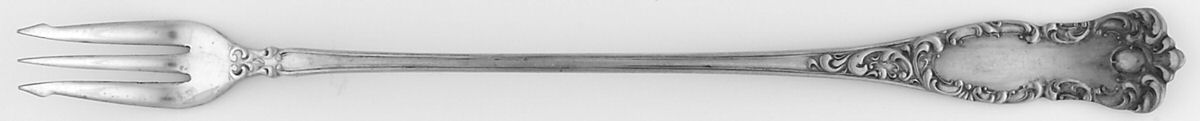 Oxford (Silverplate, 1901) Long Handle Pickle/Olive Fork by International Silver-1